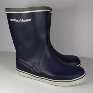 West Marine Sea Boot Waterproof Size 9 Rain Boot